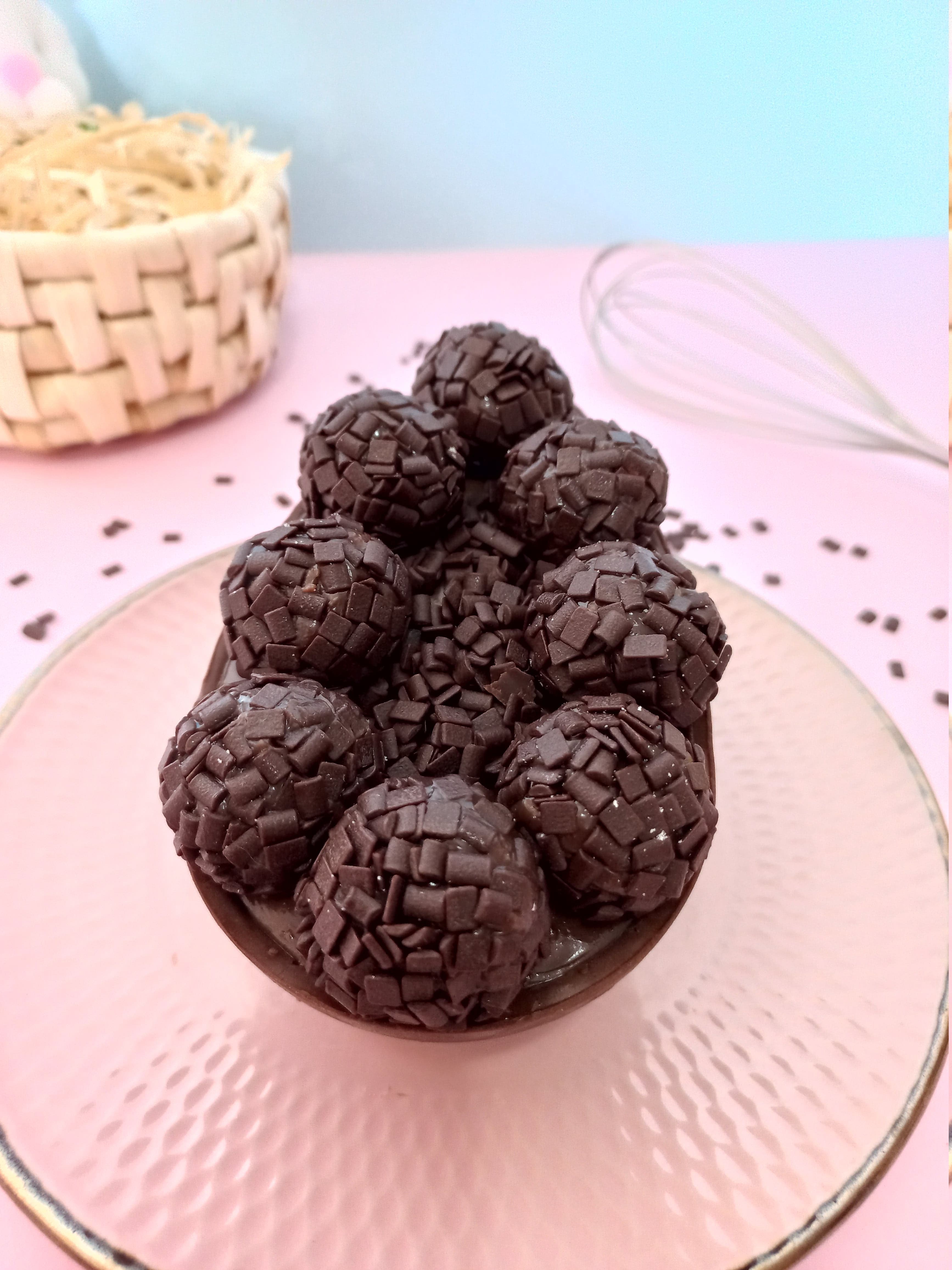 Ovo de Colher Sabor Brigadeiro